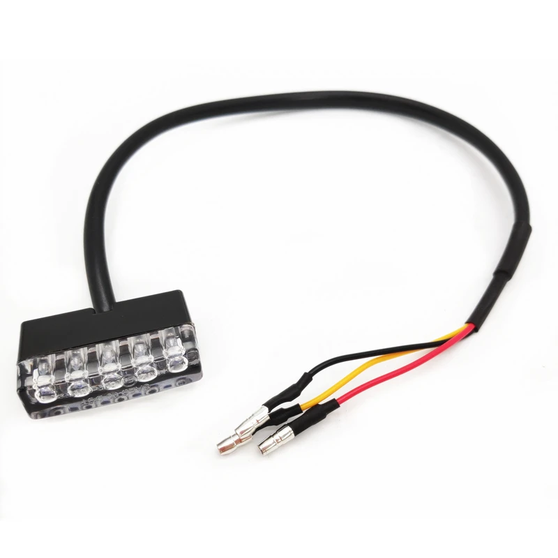 

1 Pcs Universal Motorcycle Mini 5 LED Red Rear Tail Stop Brake Light Lamp Stop Light Bake Light Taillight for Scooter ATV Bike