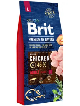 

BRIT BRIT PREMIUM BY NATURE ADULT L for adult dogs of large breeds