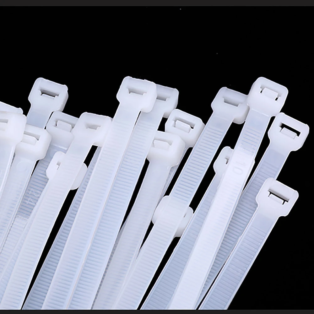 10*1000mm & 10*1200mm Nylon cable tie white black 8.5mm wide self locking strap fastener wire