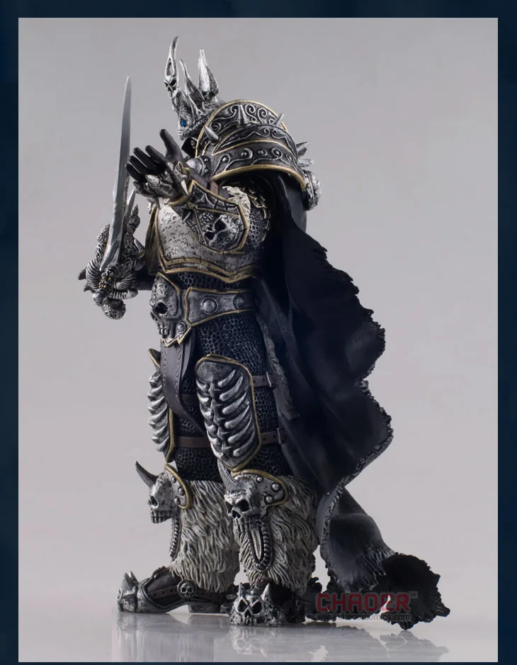 

World of Warcraft Alsace Death Knight 7-Inch Lich King Boxed Model Garage Kit Decoration