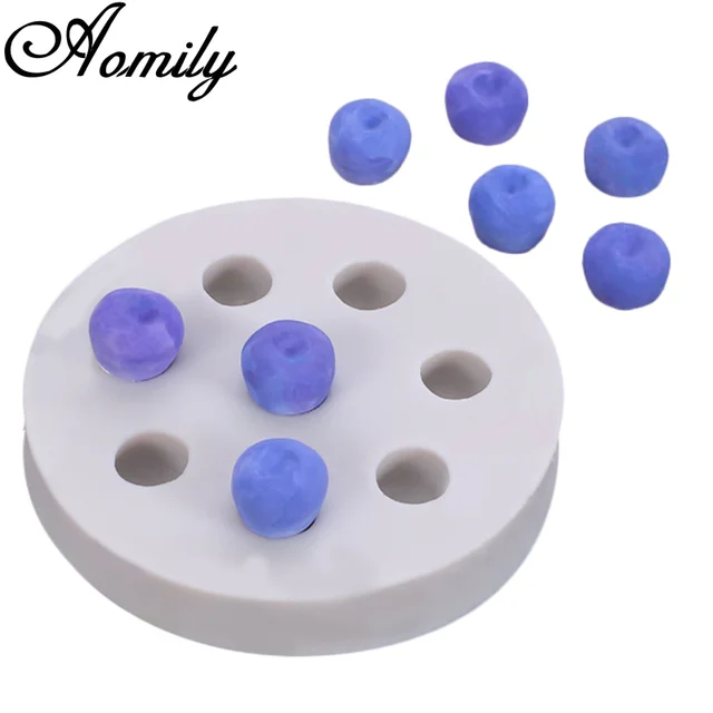 Fondant Cseresznye Ananász Eper Licsi Áfonya Málna Szilikon Formák Torta Csokoládé Penész Esküvői Díszítő Szerszámok - Image 4