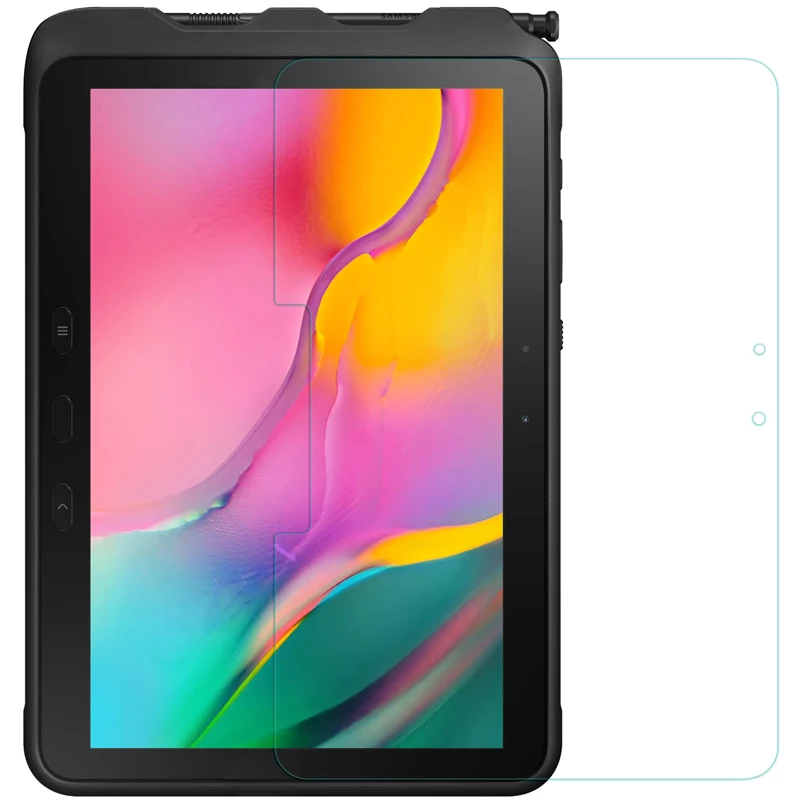 Для Samsung Galaxy Tab Active Pro защита экрана планшета NILLKIN Amazing ультратонкий 2.5D прозрачный Анти-взрыв H+ закаленное стекло - Цвет: Transparent