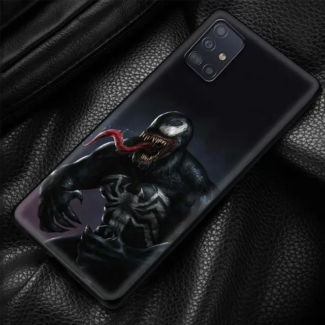 Phone Case For Samsung Galaxy A22 A51 A12 A71 A52 A72 A11 A41 A31 4G A32 A51 5G Soft Fundas Marvel Super Hero Venom B12