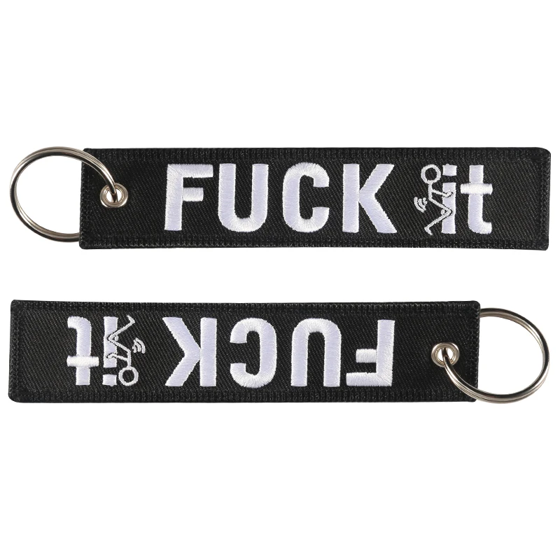 Fashion Jewelry Chaveiro Car Key Chain Black and White Key Holder for Cars and Motorcycles Car Key Ring Funny Keychains llavero (2)