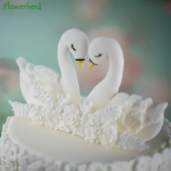 

Swan Cookie Mould Silicone Cake Mold Flowers Crown Perfect for Weddings, Birthdays, Christenings Baby Showers Sugarpaste Tools