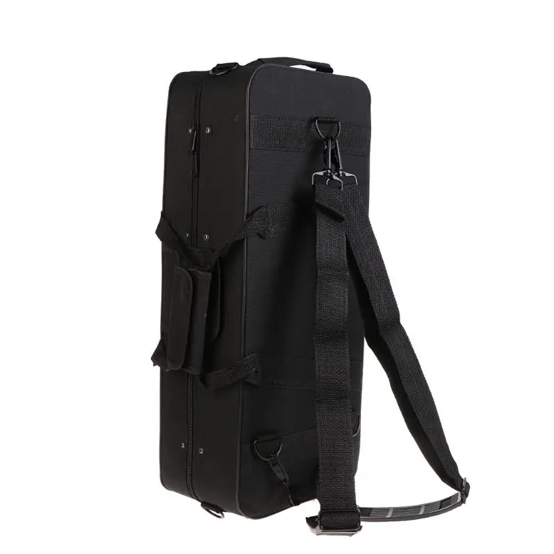 600D водонепроницаемый Gig Bag Box рюкзак ткань Оксфорд для трубы с регулируемым двойным плечевым ремнем карман из пенопласта с хлопковой подкладкой