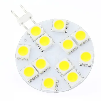 

Led G4 Lamp(wide volt AC/DC10-30V) 12led 5050 SMD240-264LM White Warm White Energy saving Ship Home Car Lighting 1pcs/lot