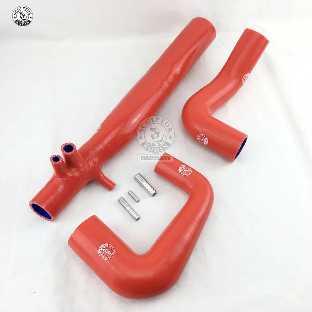 

Silicone Radiator Induction Hose Pipe FOR TWO & turbo SMART Roadster 2003-2006 (3Pcs) Red/Blue/Black