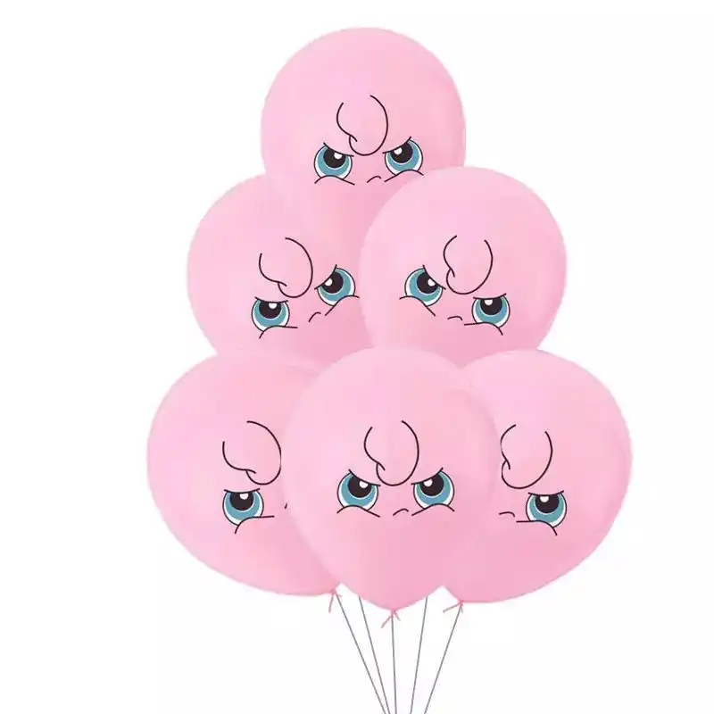 cartoon pikachu balloons poke mon pokemon go expression ballons