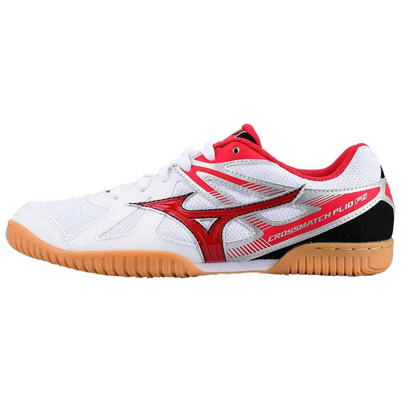 Genuine Mizuno Crossmatch Plio Cn Table Tennis Shoes For Men Women Indoor Training Shoes Cushioning National Team Sneaker - Цвет: 81GA183262