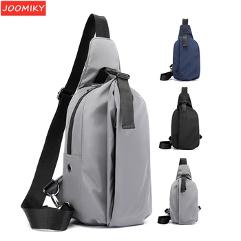 

2020 Men's Shoulder Chest Bag Phone Sling Pack Waterproof Oxford Sports Crossbody Pack Bag Male Messenger Bag Pack Men Outdoor