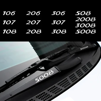 

2/4PCS Car Door Handle Stickers Car Body Mirror Wiper Sticker for Peugeot 206 207 208 306 307 308 508 106 107 108 2008 3008 5008