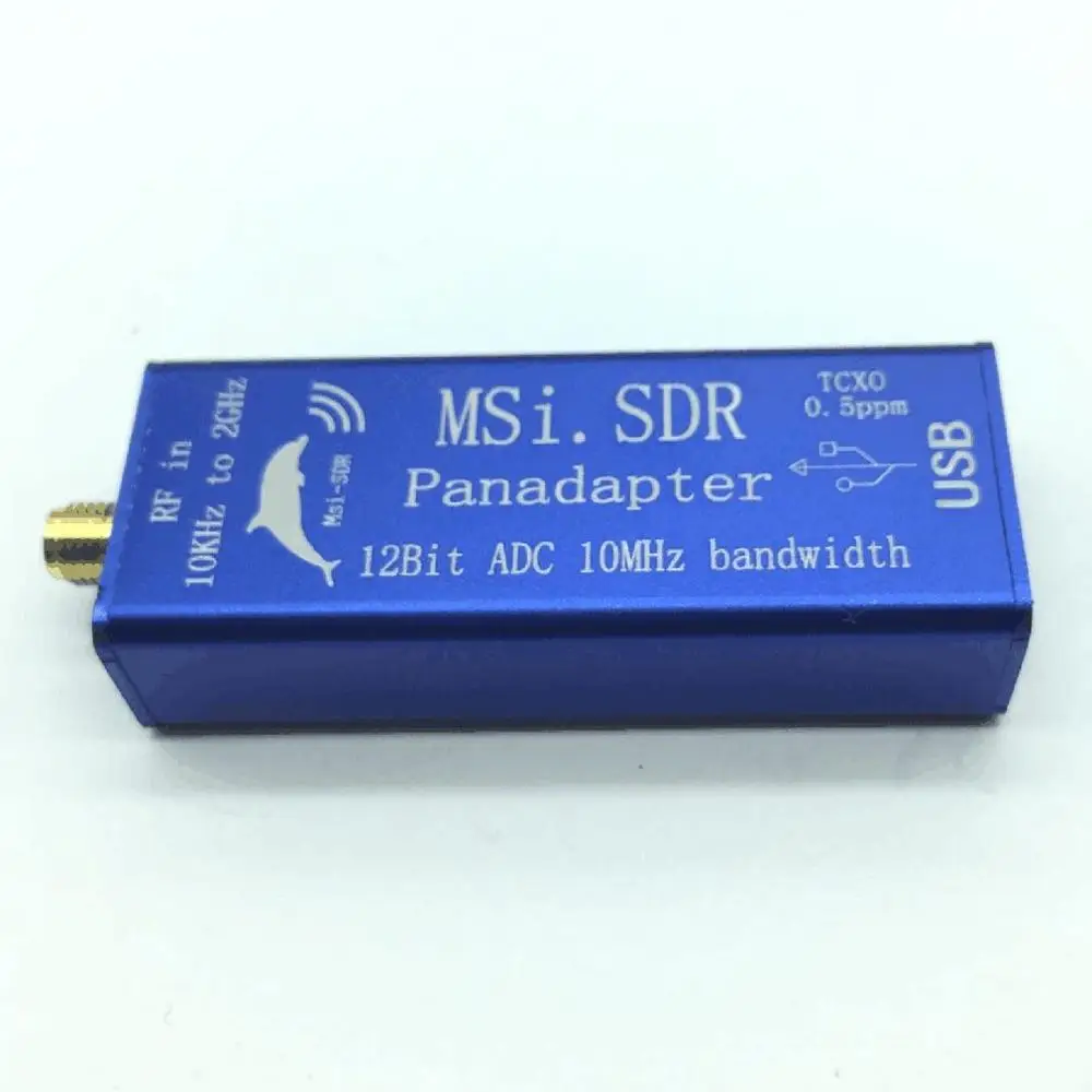 Высокая чувствительность MSI. SDR 10 кГц до 2 ГГц Panadapter панорамный спектр модуль для SDRPlay черный