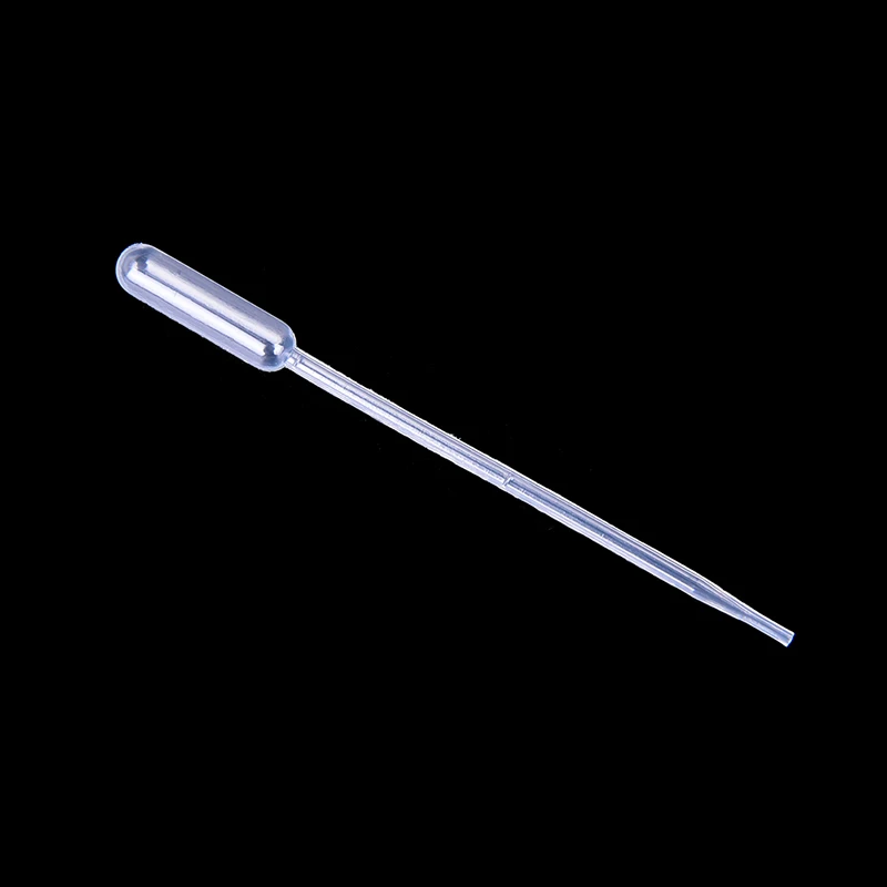 100PCS 0.5ml Disposable Polyethylene Eye Dropper Transfer Graduated Pipettes fm