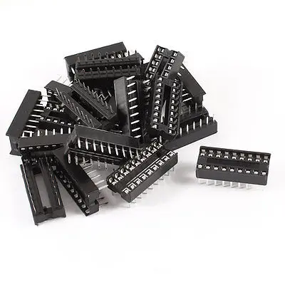 

20 Pcs 2.54mm Pitch 18 Pin Single Row Straight IDC Pin Headers