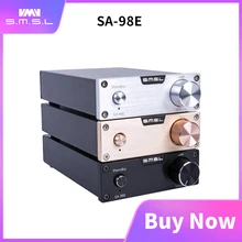 SMSL SA 98E аудио усилитель 2 1 класса d усилители TDA7498E hifi мини
