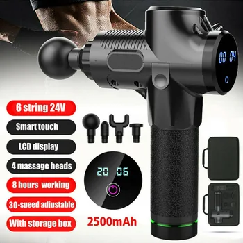 

Muscle Massage Gun Deep Tissue Massager Therapy Gun Exercising Muscle Pain Relief Body Shaping canCSV