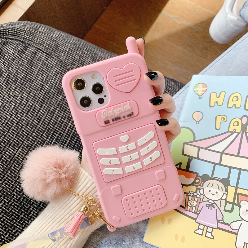 Plus Pom Shein Iphone Case Iphone 13 Mini 3d Silicone Case