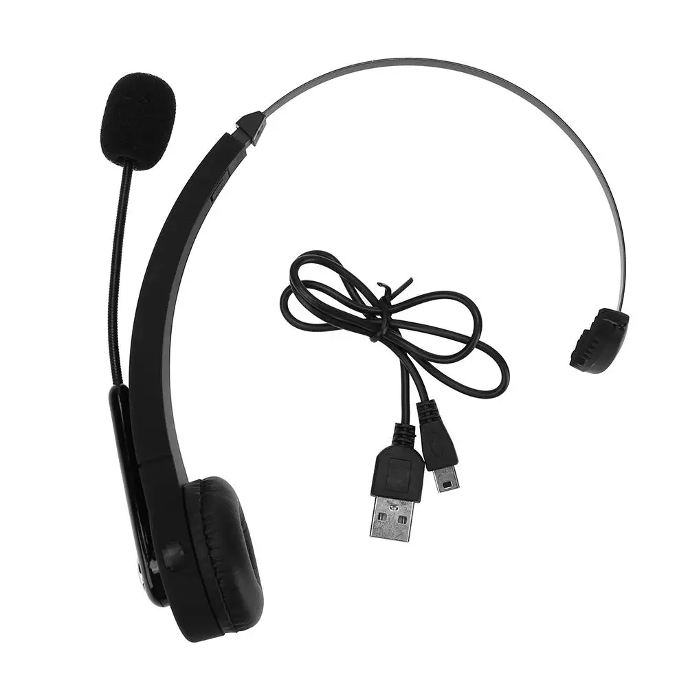 Noise Canceling with Mic Handsfree for PS3 Mobile Phone Laptop Mini Headphone Mono Wireless Bluetooth Headset Headphone