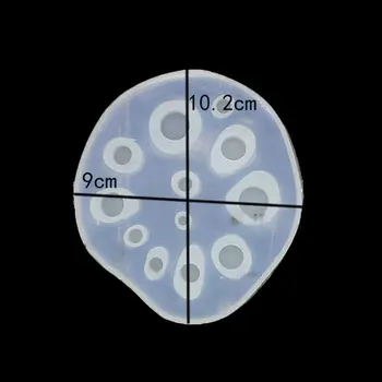 

DIY Lotus Root Slices Irregular Coasters Mold Epoxy Resin Art Tea Mat Molds Craf N1HE