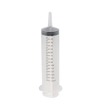 

150ml Large Capacity Plant Syringe Plastic Injector Without Needle for Scientific Labs Dispensing and Multiple Uses