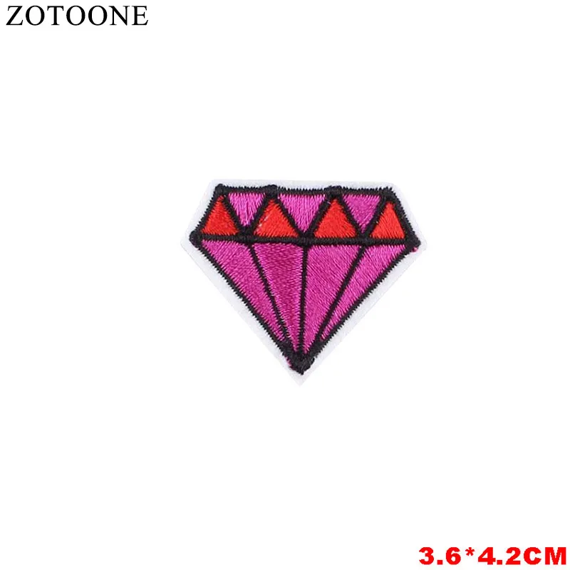 PE1235CT ZOTOONE нашивки с изображением единорога, радуги, кактуса для одежды, вышивка, буквы, животные, военные накладные наклейки, аппликация E - Цвет: PE1235CT