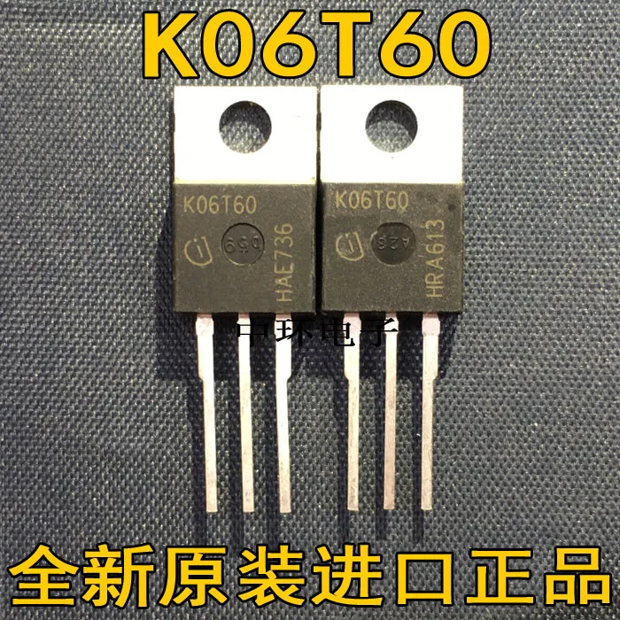 

10pcs/lot IKP06N60T K06T60 TO-220 600V 6A