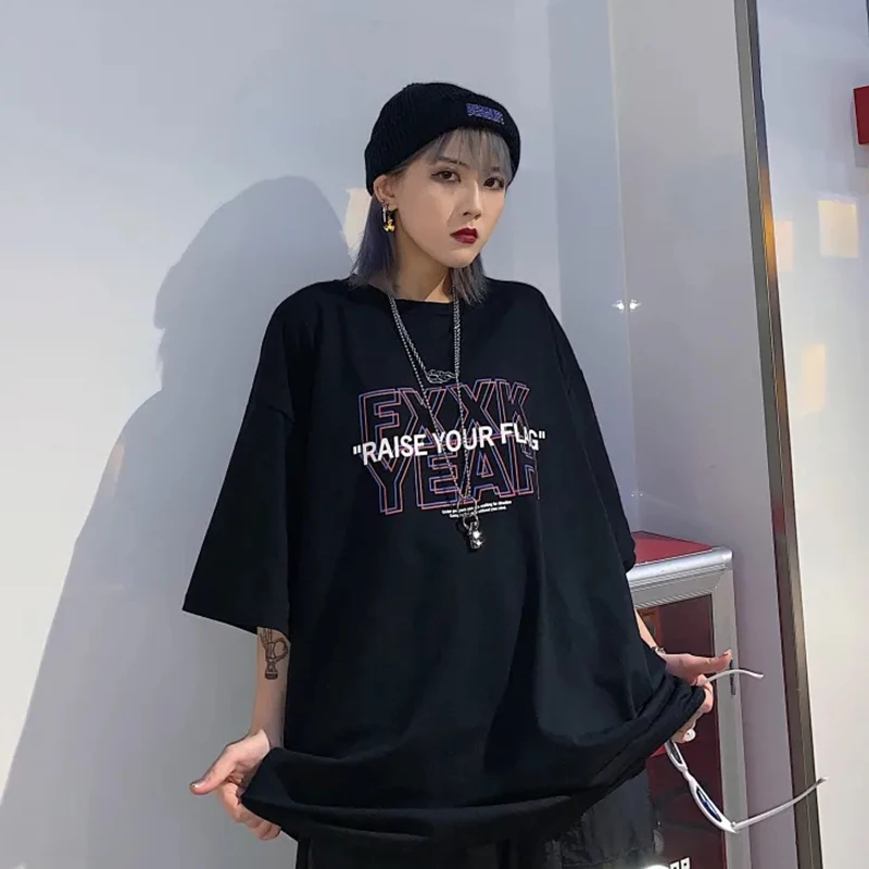 Street Rock Harajuku Gothic clothes top clothing tshirt tee vintage y2k T-shirt street aesthetic T shirt bratz shirt Rap hip hop