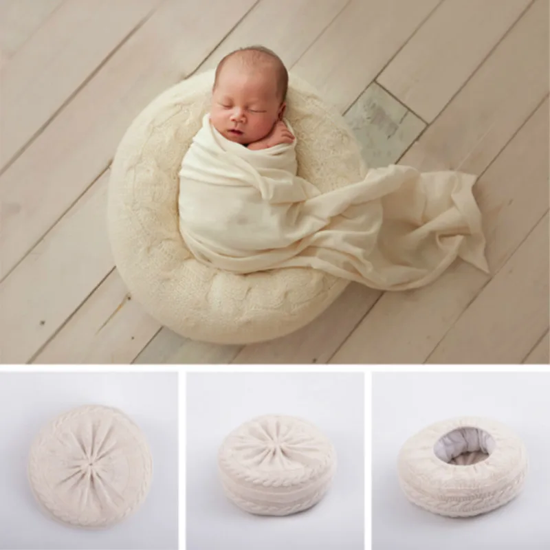 Newborn Photography Props Baby Bean Bag Posing Sofa Infant Shoot Accessories Studio Posing Props Baby Photo Auxiliary Props newborn photography accessories double sided roll wool blanket studio baby girl boy phoot shoot posing props fotografie flokati