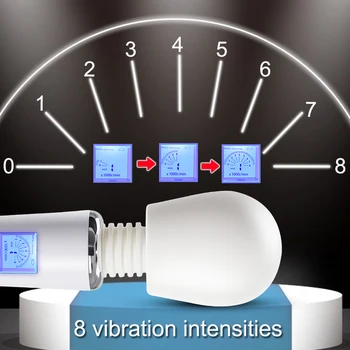 FLXUR Powerful Magic Wand Vibrators For Women Clitoris Stimulator AV Stick G Spot Massager Female Masturbator Sex Toys for Woman 2