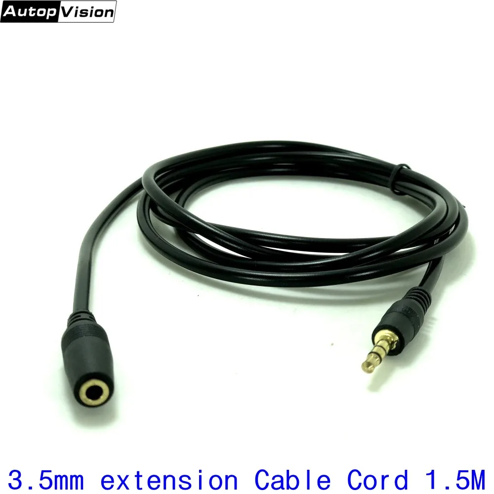 Extension Cable 3 5mm Jack Male to Female AUX Cable M F Stereo Audio cable Cord 1 5m Earphone Headphone PC Extension wire