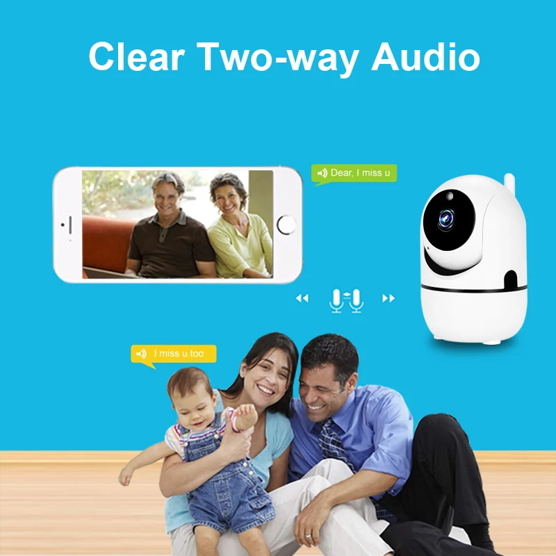 LSmart 1080P Беспроводная IP камера, облачная WiFi камера, интеллектуальное автоматическое слежение за человеком, домашняя охранная камера наблюдения