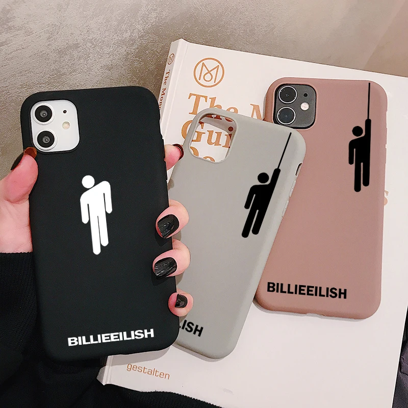 Billie Eilish Logo Чехол для телефона XiaoMi RedMi Note 8 7 6 5 K20 Pro матовый Силиконовый чехол s мягкая задняя крышка
