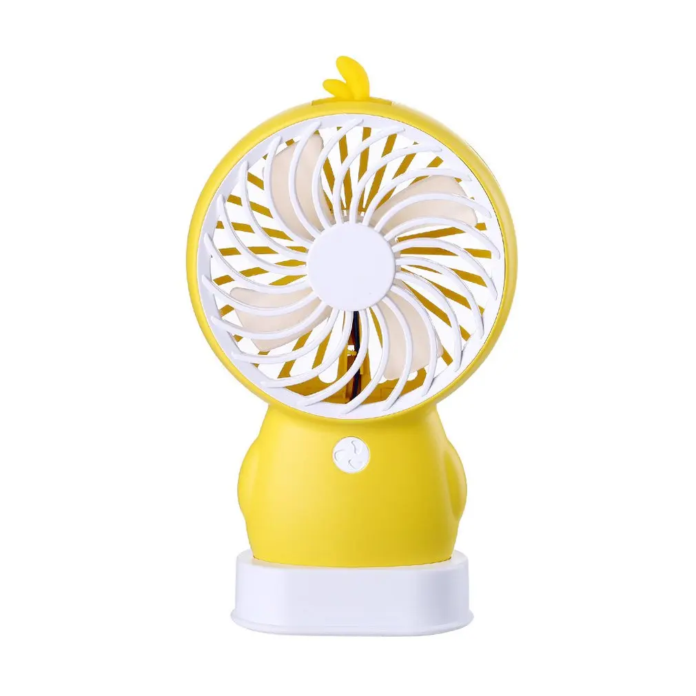 

Desktop Cartoon Mini Mute Desktop Desktop Small Fan Usb Charging Fan Portable Baby Carriage Student Dormitory