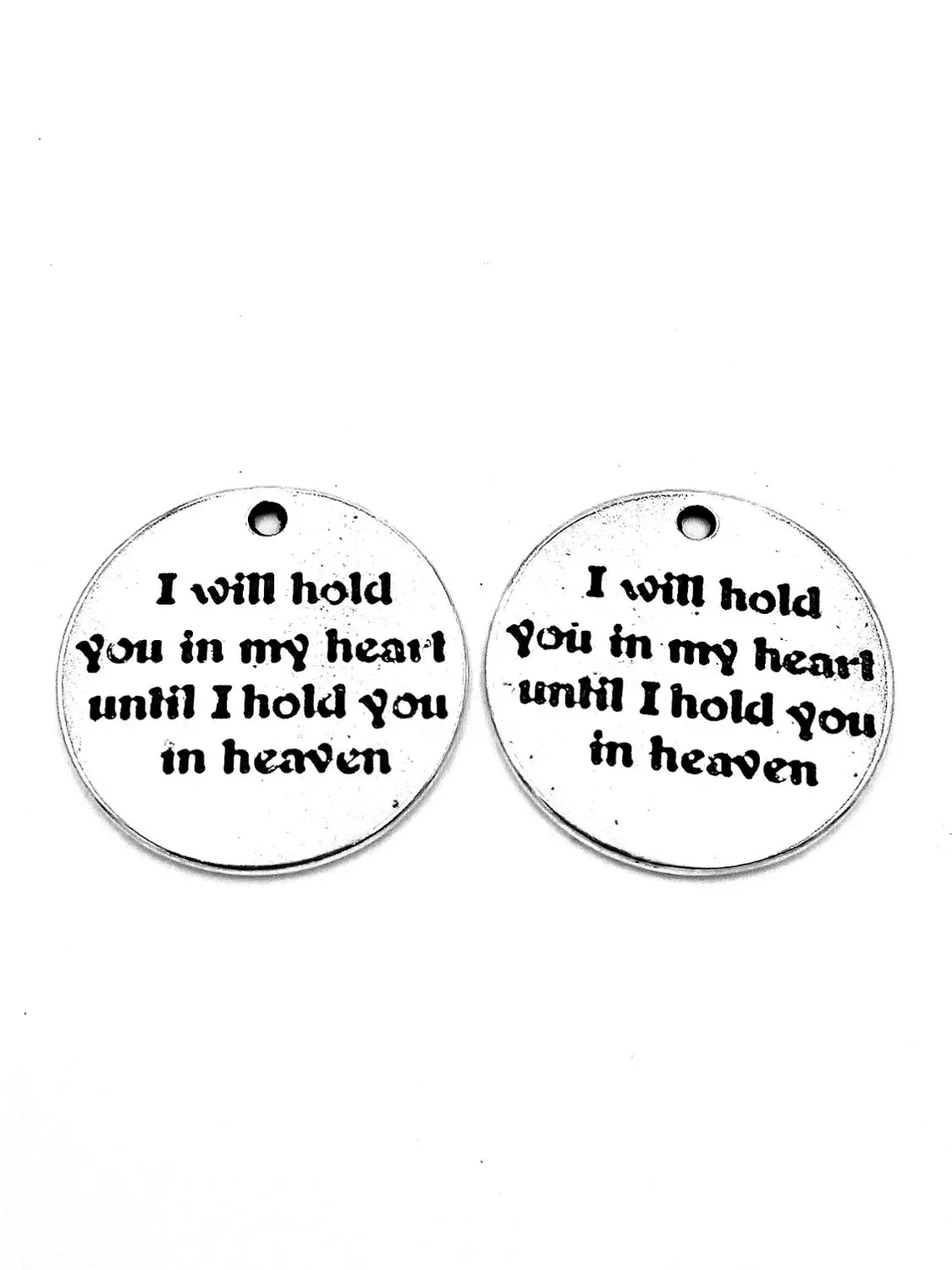 10 шт. костюм плитки &quotя буду держать вас в своем сердце до тех пор пока я