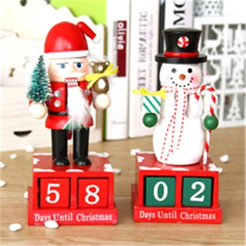 

Diy Christmas Advent Calendar Natal Santa Claus Snowman Decorations Christmas Figures Ornaments New Year Enfeites De Natal