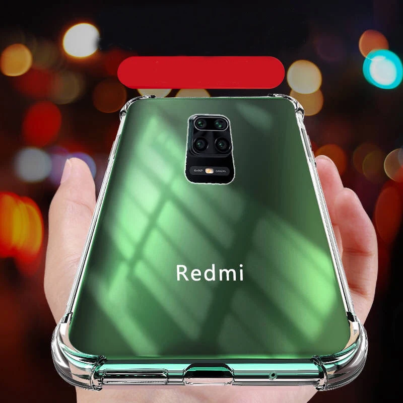 Мягкий прозрачный чехол из ТПУ для Xiaomi Redmi Note 9S подушка безопасности