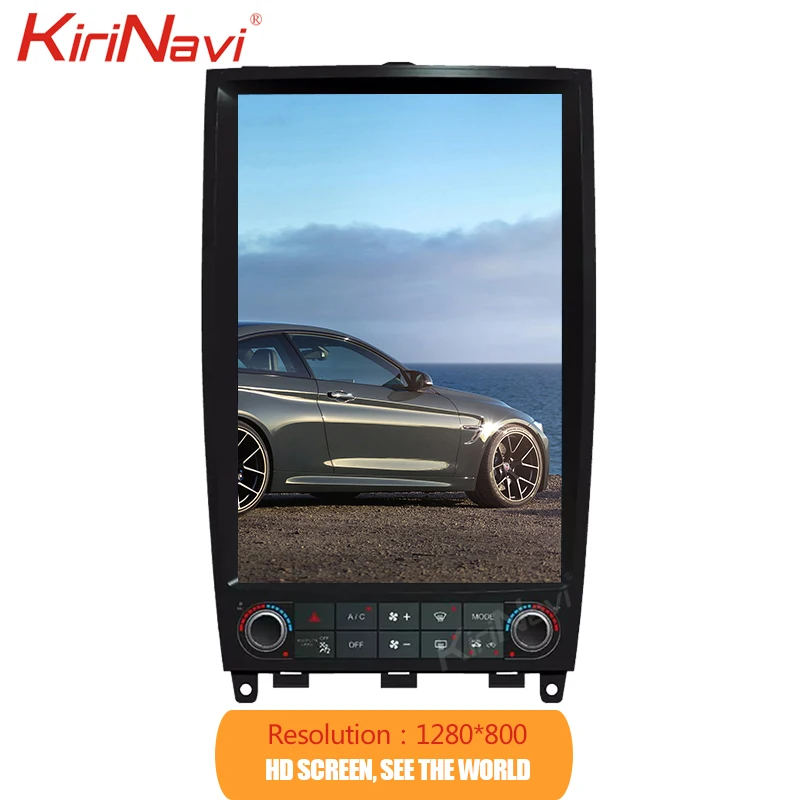 KiriNavi вертикальный экран Tesla стиль 12," Android 8,1 Автомагнитола для Infiniti Q50 Q50L EX25 автомобильный Dvd Мультимедиа gps навигация 4G