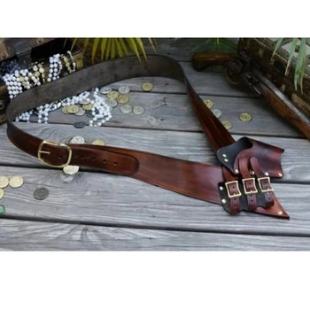 

Men Body Chest Lingerie Medieval Shoulder Strap Sword Holder Adult Men Larp Knight Weapon Costume Gear Gay Sexy Harness Strap