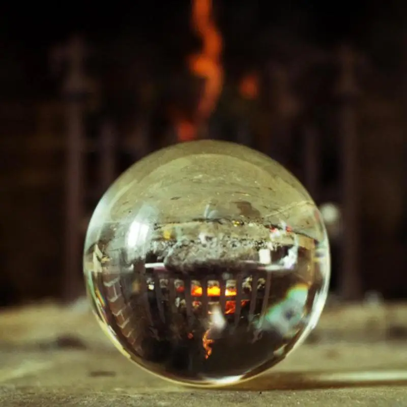 Прозрачный Искусственный хрустальный шар стеклянный шар Сфера украшения подарки Китайский Фэншуй-шарик