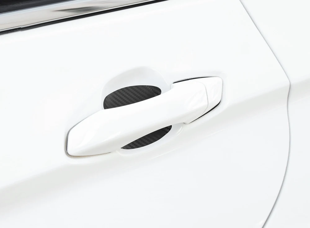 Защитная пленка на дверные ручки автомобиля для Ford Focus Fusion EcoSport Kuga Mondeo Everest Transit Custom Tourneo Custom