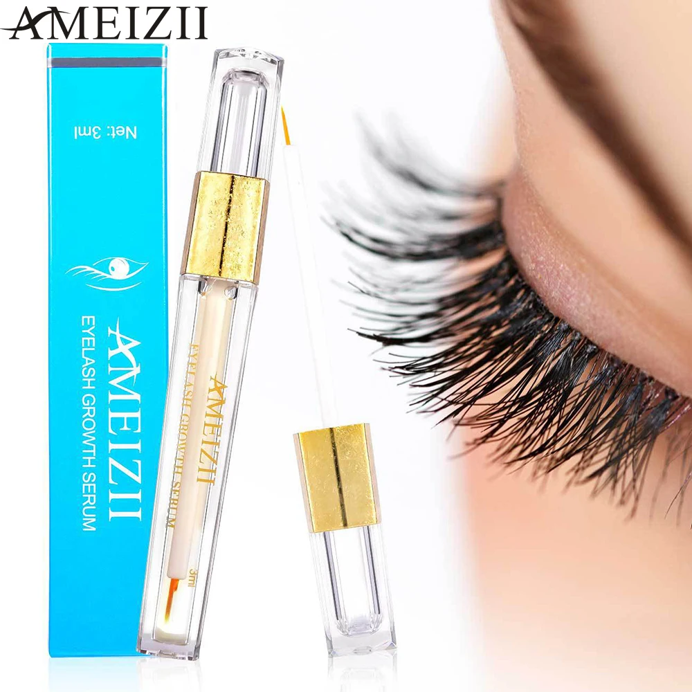 AMEIZII Eyelash Growth Eye Serum for Eye Lash Lift Longer Fuller Thicker Eyelashes Eyebrows Enhancer Eye Care Treatment TSLM1