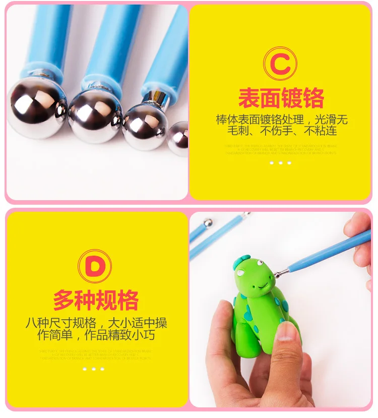 4 шт./компл. Профессиональный Slime инструмент Скульптура инструменты DIY Нержавеющая сталь Полимерная глина инструменты игрушки для глиняные изделия для резки