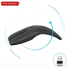 Беспроводная мышь оптическая эргономичная компьютерная маузе Складная мини маленькая Портативная USB мышь для microsoft PC ноутбук Windows