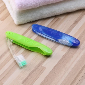 

1pc Foldable Soft Hair Portable Toothbrush Travel Camping Hiking Outdoor
