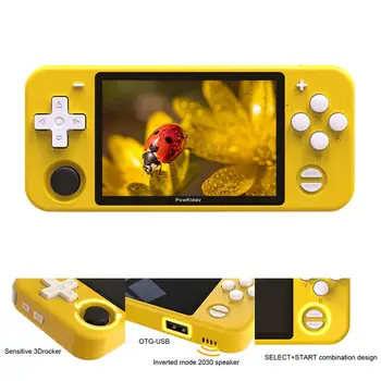 

RGB10 Open Source System Handheld Game Console 3.5-inch IPS HD Screen 3D Rocker Retro Game Machine DDR3 1GB/ROM 32G 64G 128G