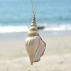 Summer Style Natural Starfish Conch Sea shell Necklace Pendant For Women  Collier Femme Shell Jewelry ► Photo 1/6