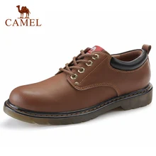 CAMEL/Мужская обувь из натуральной кожи; модная обувь в стиле ретро; Повседневная обувь в деловом стиле; мужские рабочие ботинки из воловьей кожи