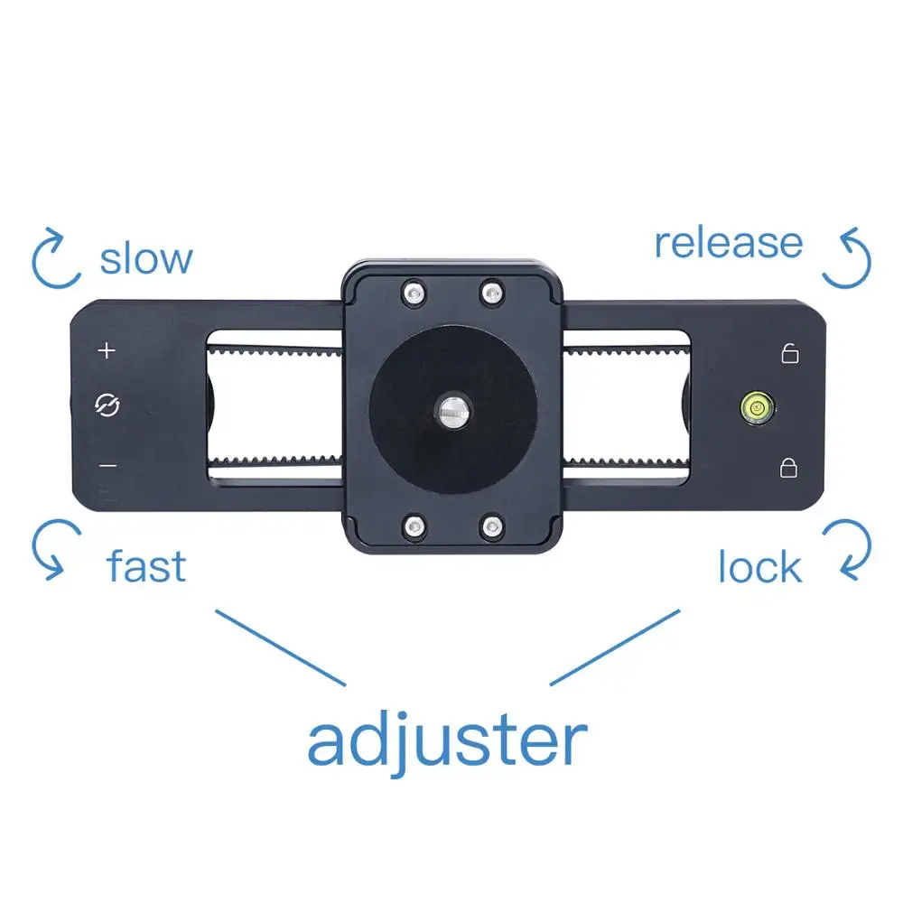 YC Onion Camera Slider Mini Manual Slider Track Rail Dolly 9''23cm Hydraulic Damping for Video Vlog shooting
