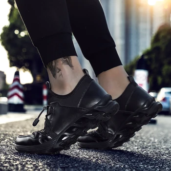 

Men Fashion Sneakers Trend Casual Shoes Men Non-slip Vulcanize Shoes For Men Low Popular Leather Shoes High Quality Shoes 45 46